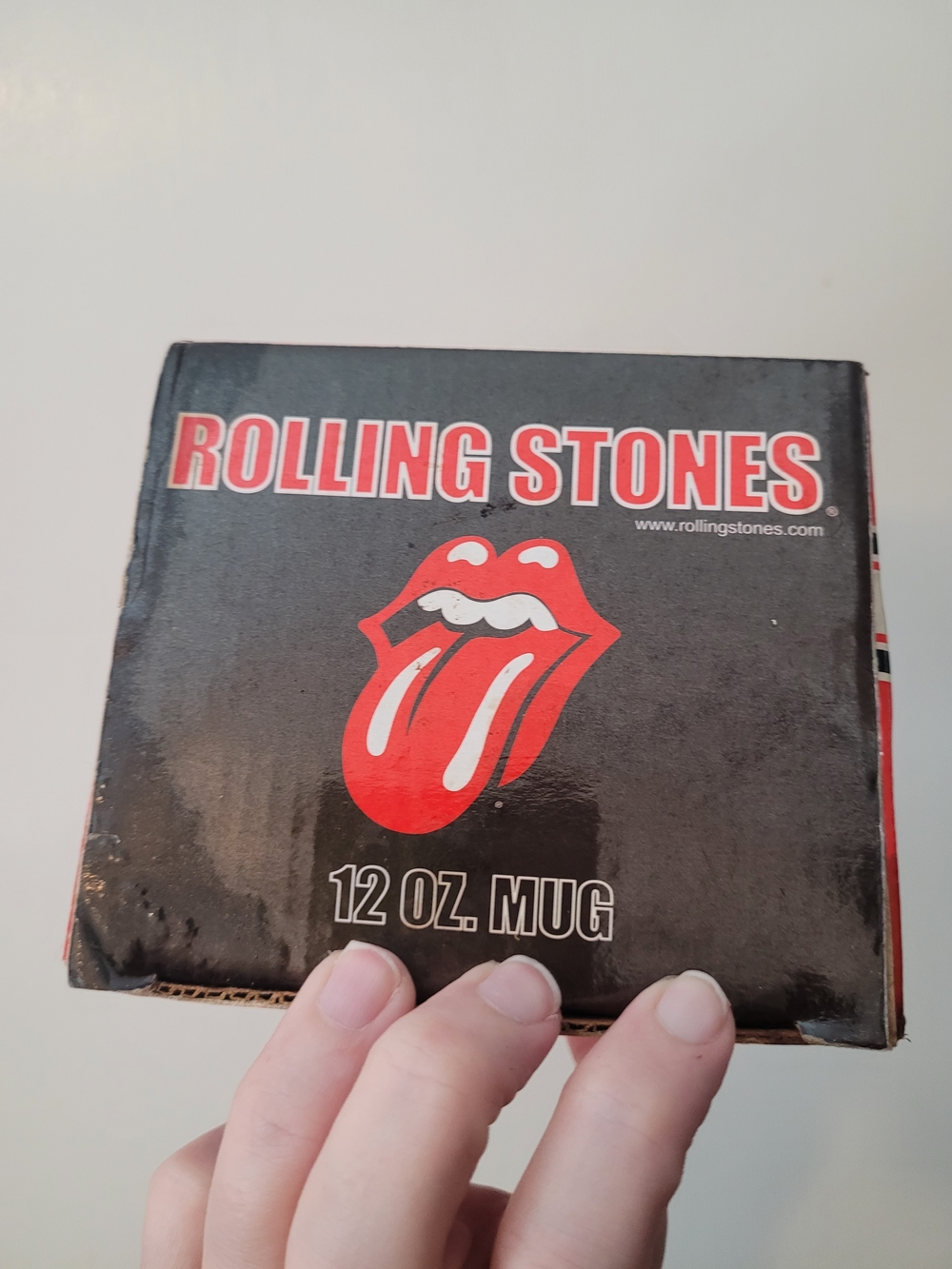 Rolling Stones Red Tongue Logo Ceramic Mug - Picture 2 of 2